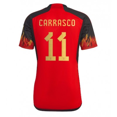 Pánský Fotbalový dres Belgie Yannick Carrasco #11 MS 2022 Domácí Krátký Rukáv